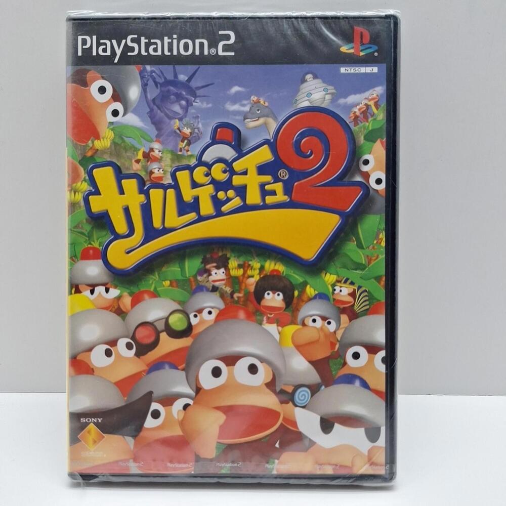 Saru Getchu 2 Ape Escape PlayStation 2 PS2 Japan JP Game NEW Sealed